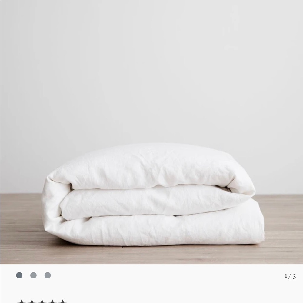 Brand New In Box Cultiver Linen Duvet Cover